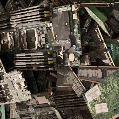 recupero rifiuti elettronici cpu ram